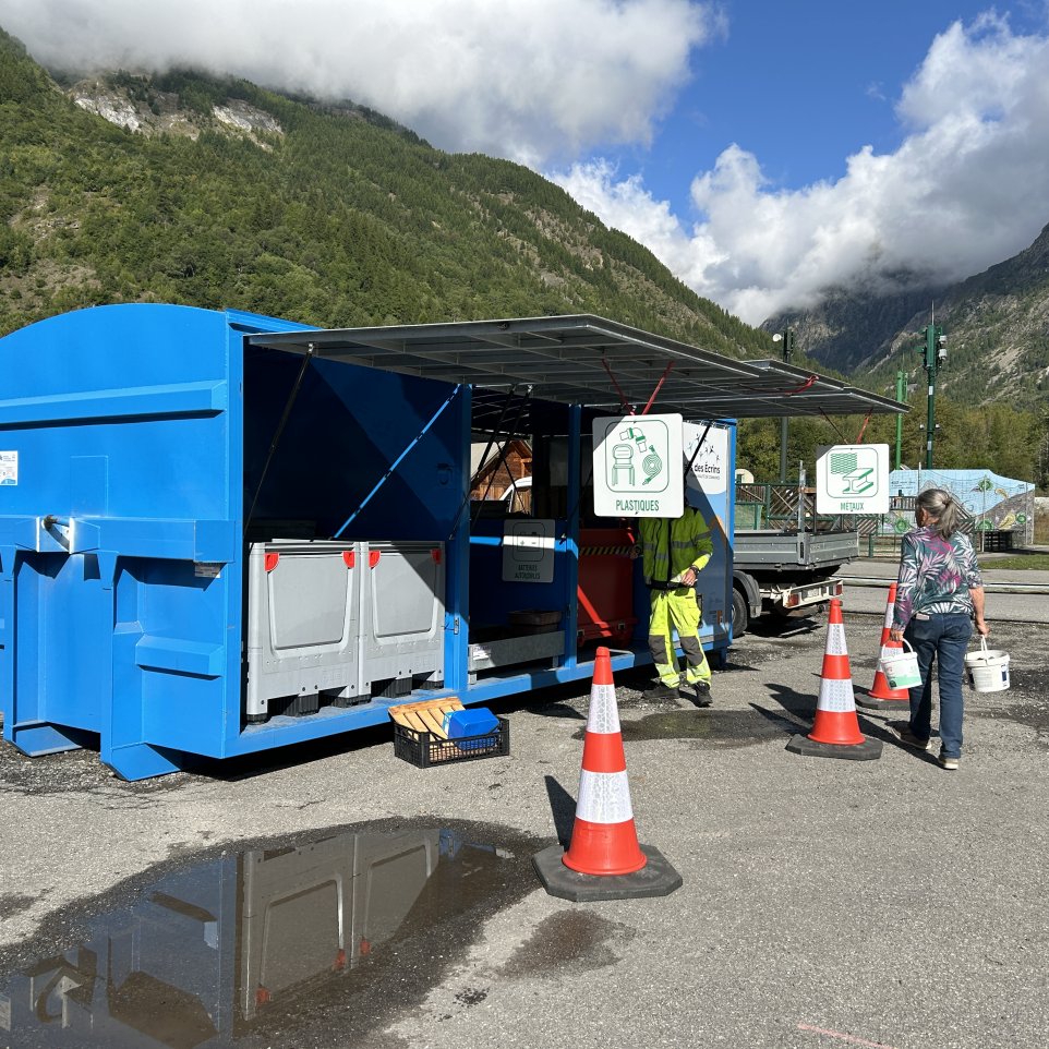 Déchetterie mobile - Pelvoux