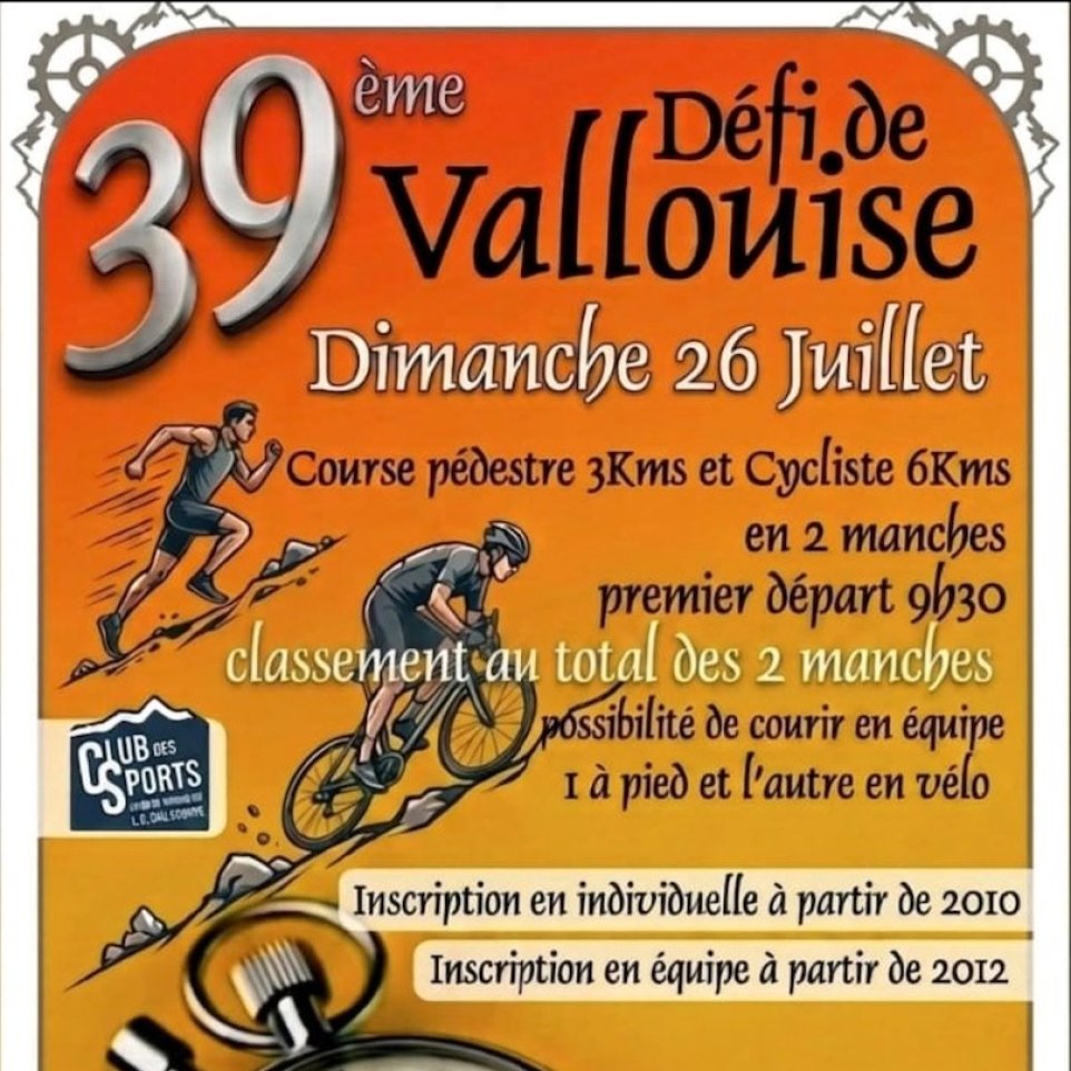 Affiche Défi de Vallouise