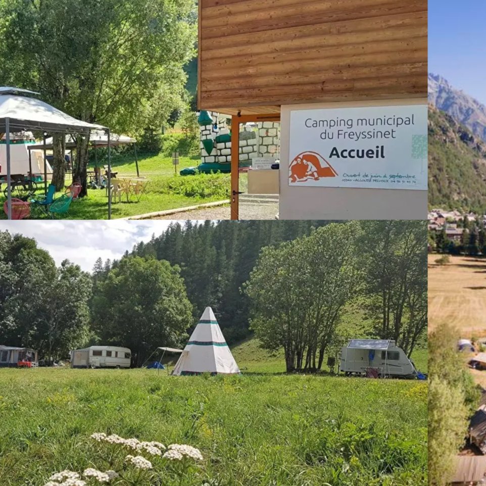 Les campings de Vallouise-Pelvoux