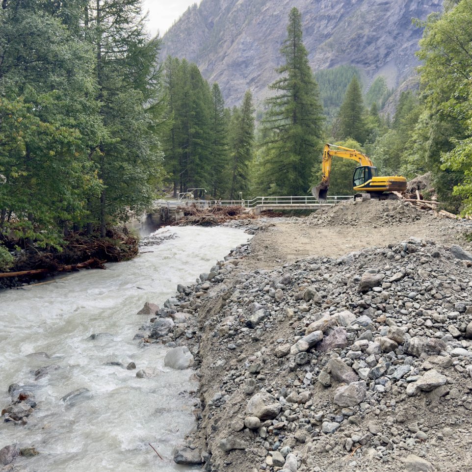 Travaux Crue Vallouise-Pelvoux