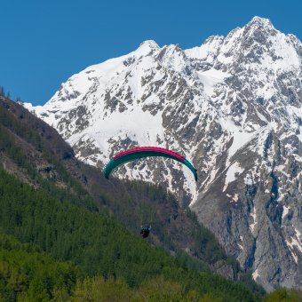 Parapente Pelvoux printemps