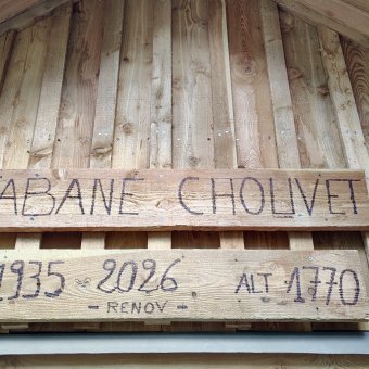 Chantier participatif - Cabane Chouvet