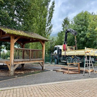 Chantier groupe scolaire Vallouise - 09/09