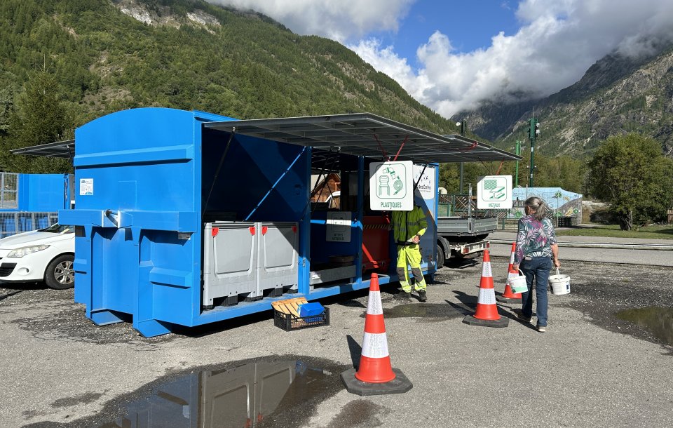 Déchetterie mobile - Pelvoux