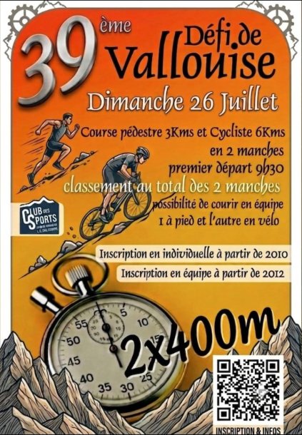Affiche Défi de Vallouise